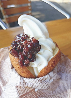 ドーナツサンド